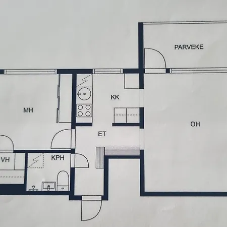 Cozy Two-room In A Location In Pasila Appartement Helsinki